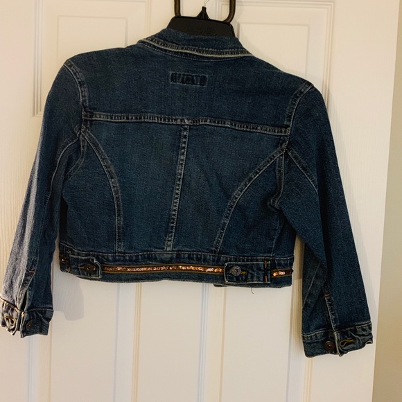 Crop Jean Jacket. - Picture 2 of 2